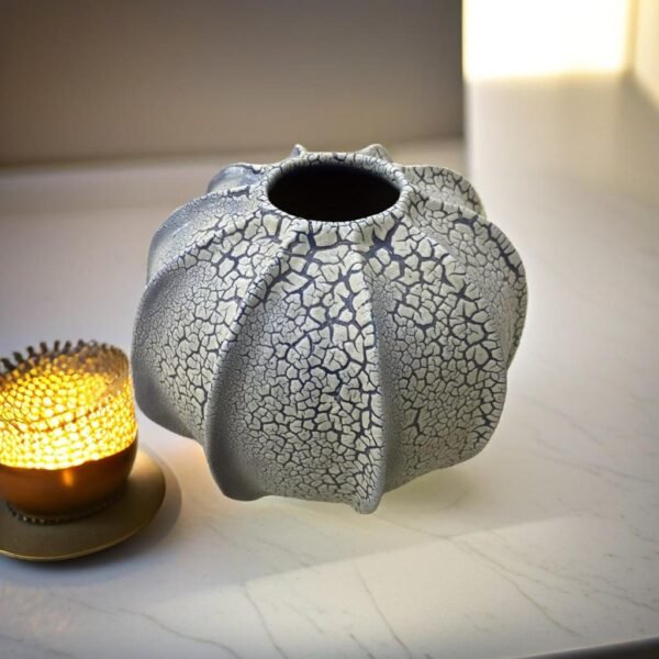 Blue Pakarang Textured Vase