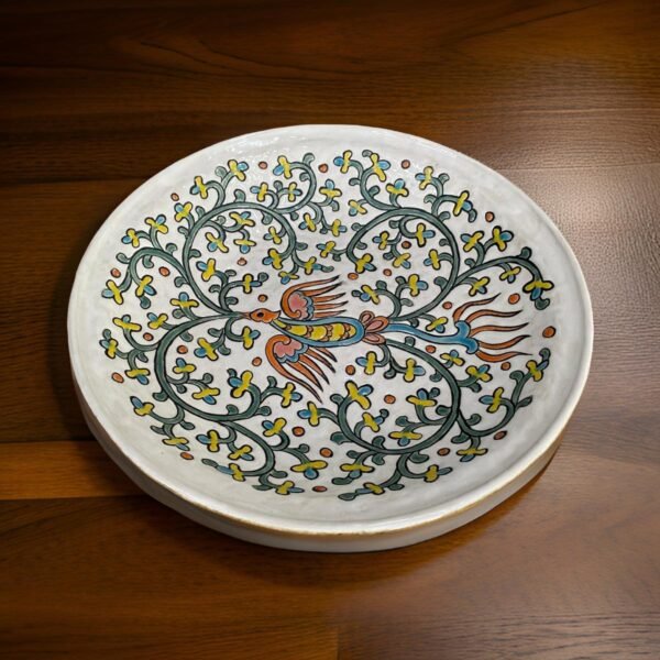 Hand painted Lanna Bird Plate