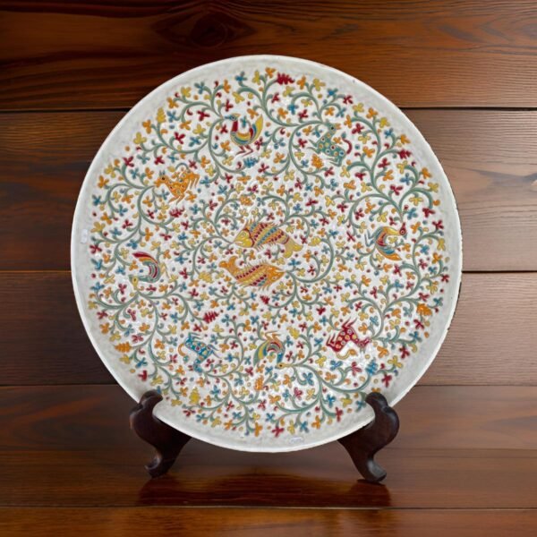 Grand Hand painted Heritage Plate