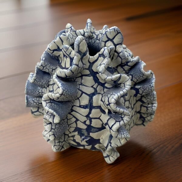 Small Blue Pakarang Vase