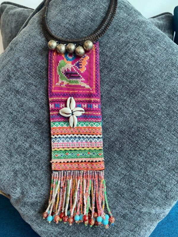 Embroidered Muang Radiance Necklace